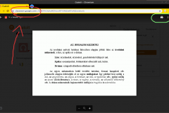 Egyszer rákattintok a képre, hiszen pl. a Dokumentumoknál így működik. A képeknél azonban nem. A kép ilyenkor ugyanis előnézetként nyílik meg, a Tanterem oldala felett.